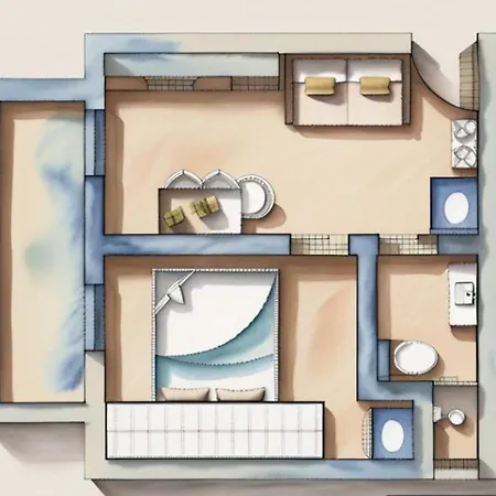 Twin Pine Trees Flats, Near Бибионе