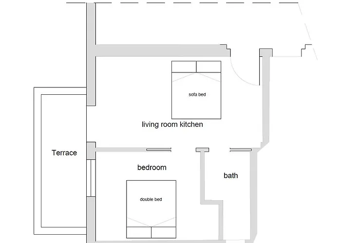 Twin Pine Trees Flats, Near *